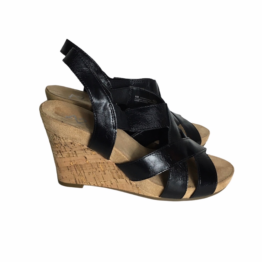 A2 women’s wedge cork sandals